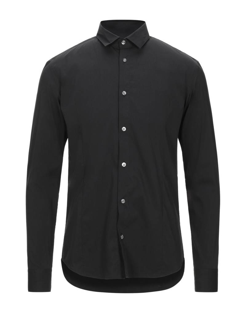 GREY DANIELE ALESSANDRINI Hemd Herren Schwarz von GREY DANIELE ALESSANDRINI