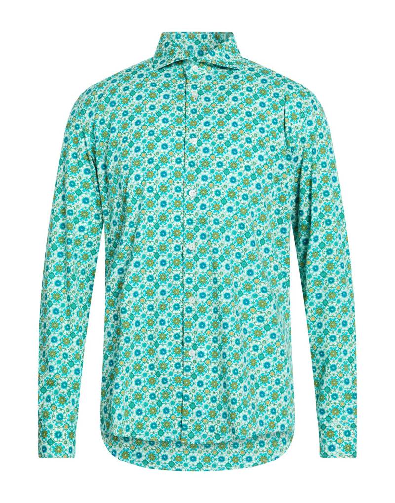 GREY DANIELE ALESSANDRINI Hemd Herren Smaragdgrün von GREY DANIELE ALESSANDRINI