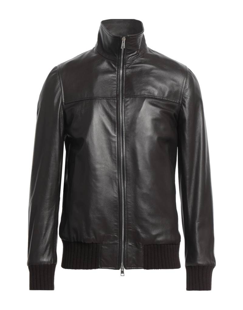 GREY DANIELE ALESSANDRINI Jacke & Anorak Herren Dunkelbraun von GREY DANIELE ALESSANDRINI