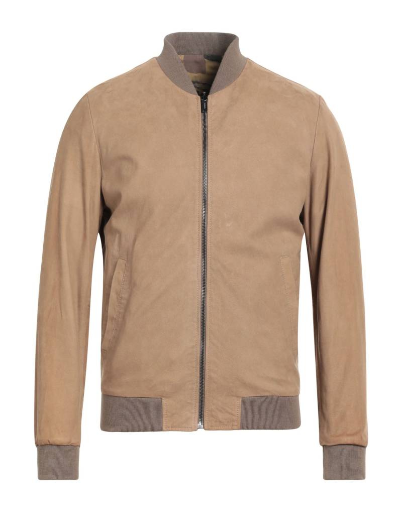 GREY DANIELE ALESSANDRINI Jacke & Anorak Herren Kamel von GREY DANIELE ALESSANDRINI