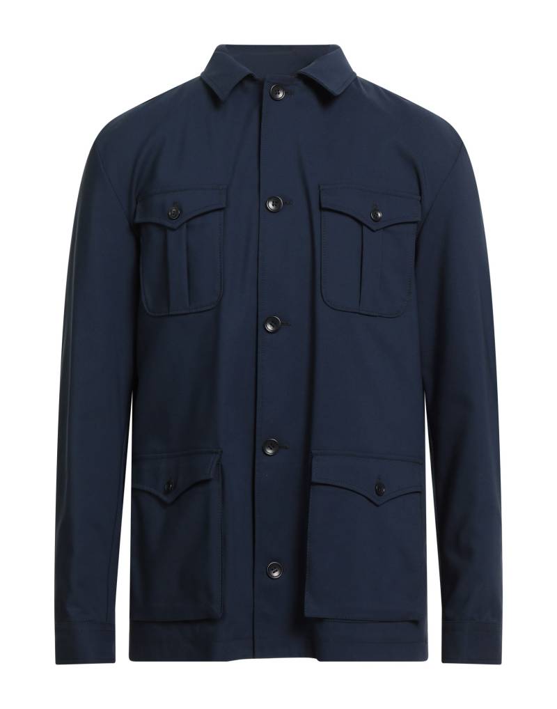 GREY DANIELE ALESSANDRINI Jacke & Anorak Herren Marineblau von GREY DANIELE ALESSANDRINI
