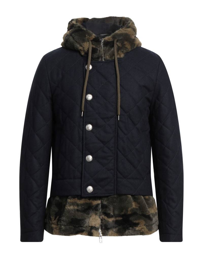 GREY DANIELE ALESSANDRINI Jacke & Anorak Herren Nachtblau von GREY DANIELE ALESSANDRINI
