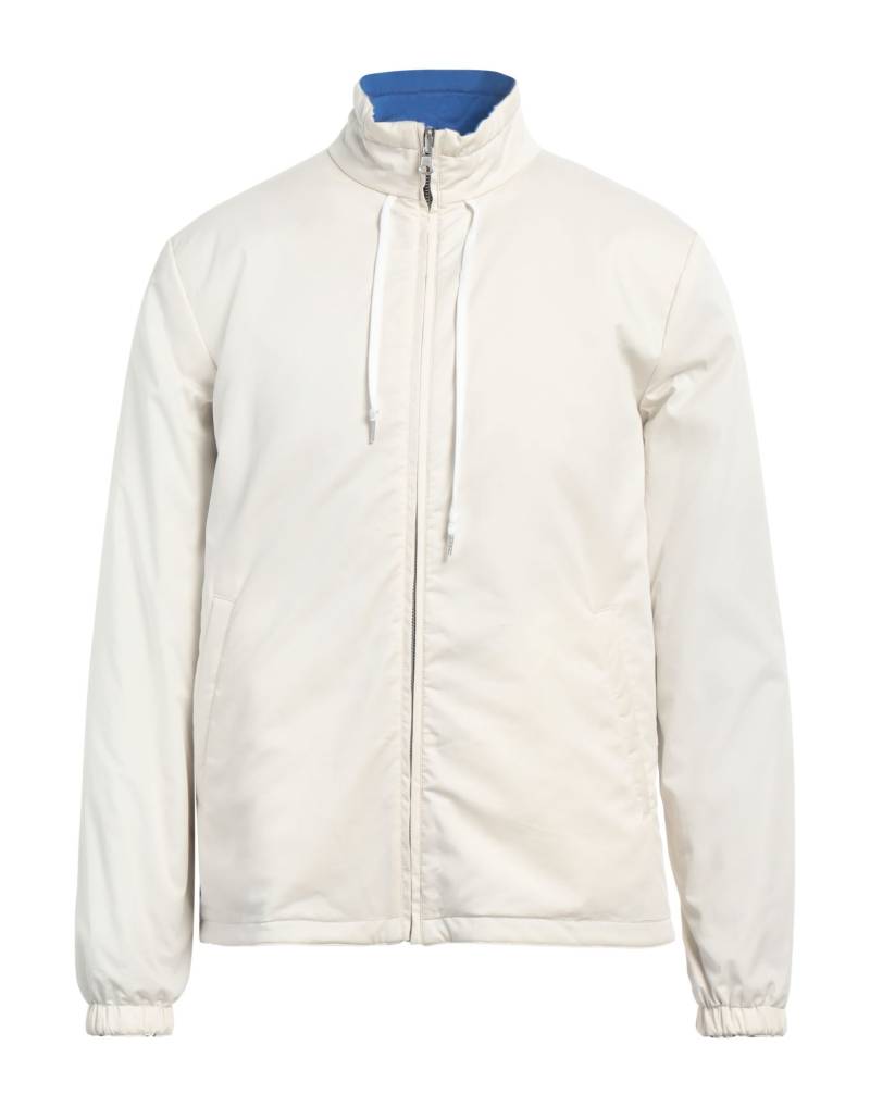 GREY DANIELE ALESSANDRINI Jacke & Anorak Herren Off white von GREY DANIELE ALESSANDRINI