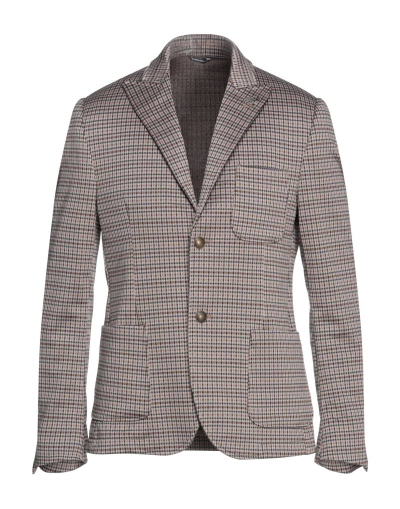 GREY DANIELE ALESSANDRINI Blazer Herren Braun von GREY DANIELE ALESSANDRINI
