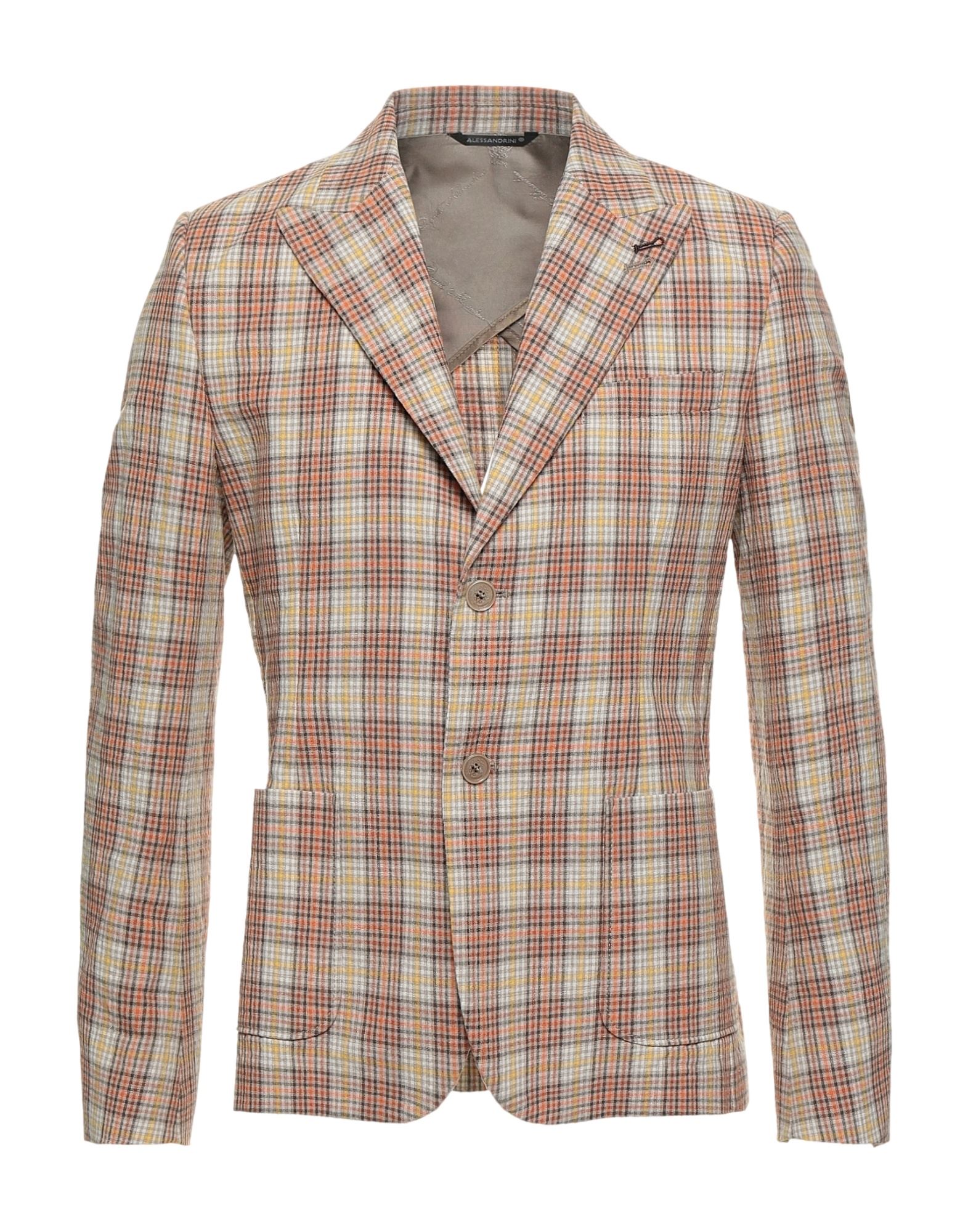 GREY DANIELE ALESSANDRINI Blazer Herren Orange von GREY DANIELE ALESSANDRINI