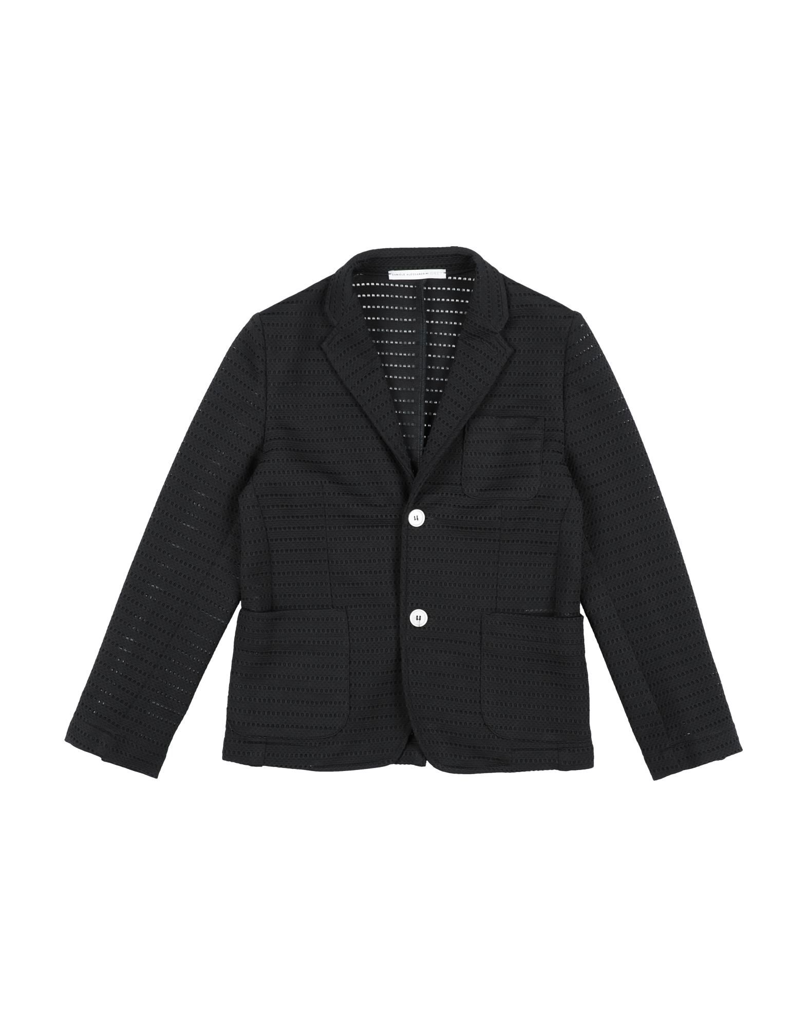 GREY DANIELE ALESSANDRINI Blazer Kinder Schwarz von GREY DANIELE ALESSANDRINI