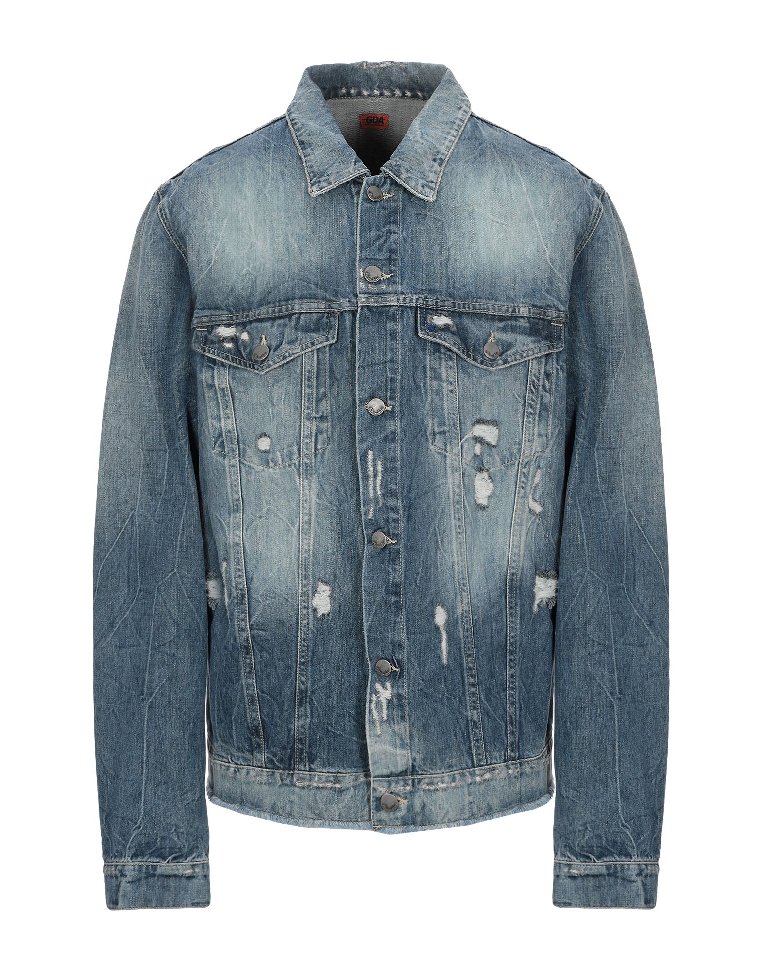 GREY DANIELE ALESSANDRINI Jeansjacke/-mantel Herren Blau von GREY DANIELE ALESSANDRINI