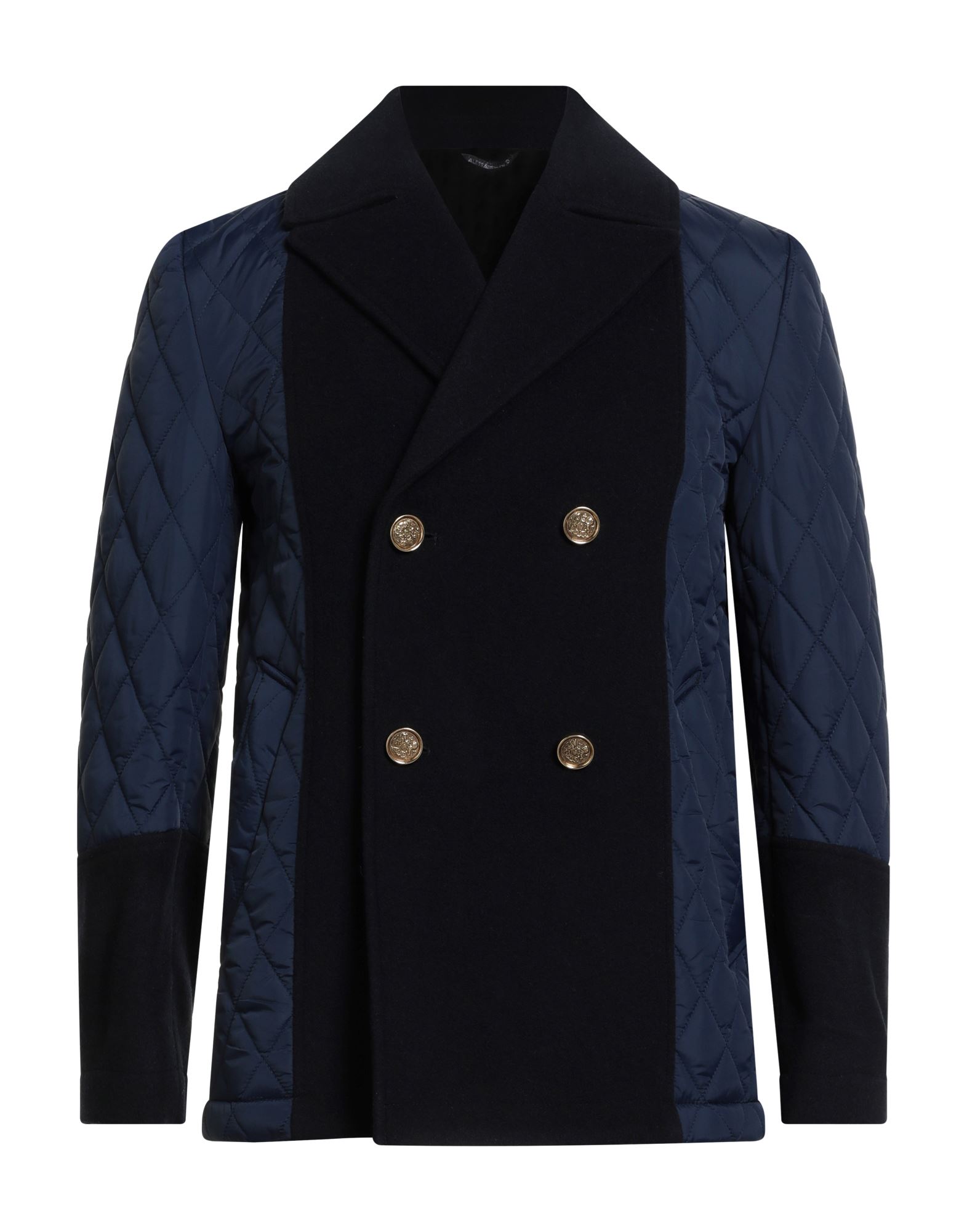 GREY DANIELE ALESSANDRINI Mantel Herren Blau von GREY DANIELE ALESSANDRINI