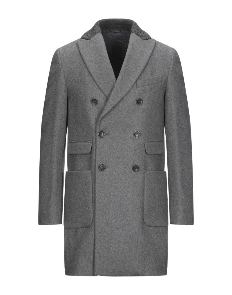 GREY DANIELE ALESSANDRINI Mantel Herren Grau von GREY DANIELE ALESSANDRINI