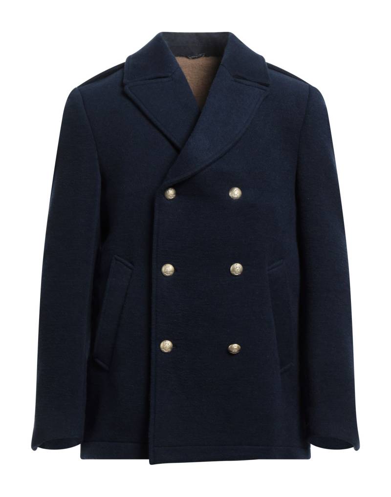 GREY DANIELE ALESSANDRINI Mantel Herren Marineblau von GREY DANIELE ALESSANDRINI