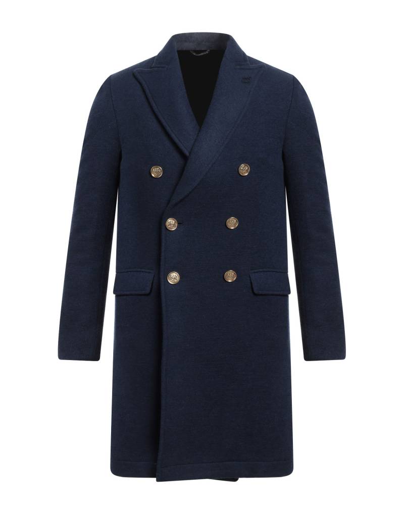 GREY DANIELE ALESSANDRINI Mantel Herren Marineblau von GREY DANIELE ALESSANDRINI