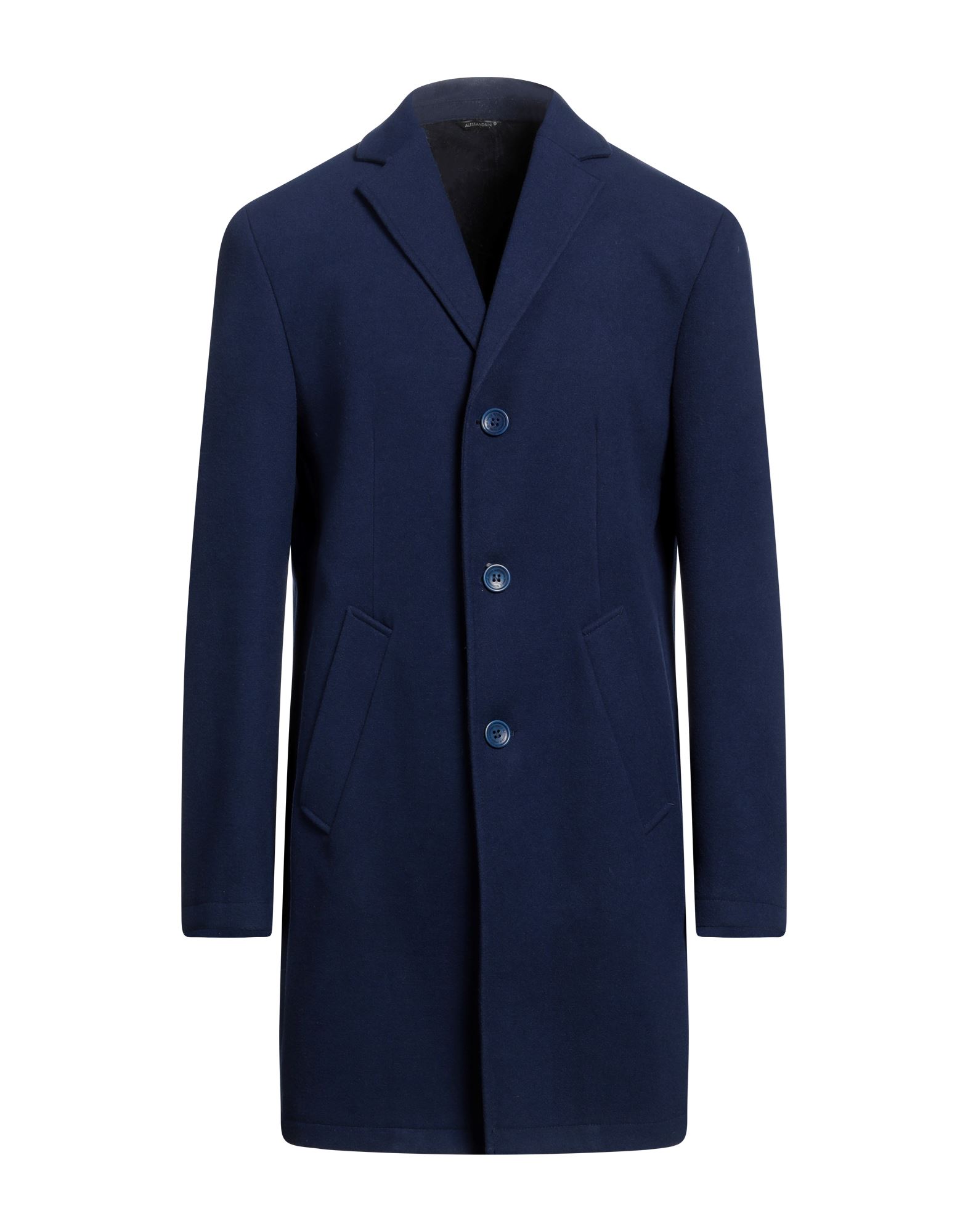 GREY DANIELE ALESSANDRINI Mantel Herren Marineblau von GREY DANIELE ALESSANDRINI