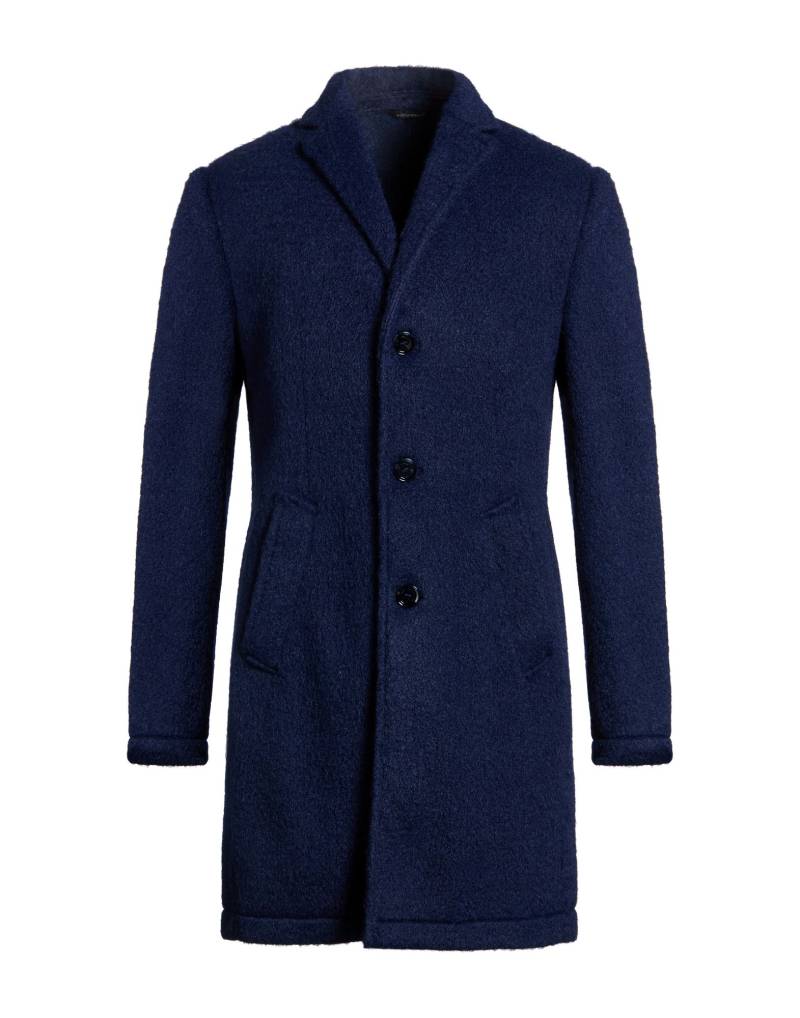 GREY DANIELE ALESSANDRINI Mantel Herren Marineblau von GREY DANIELE ALESSANDRINI