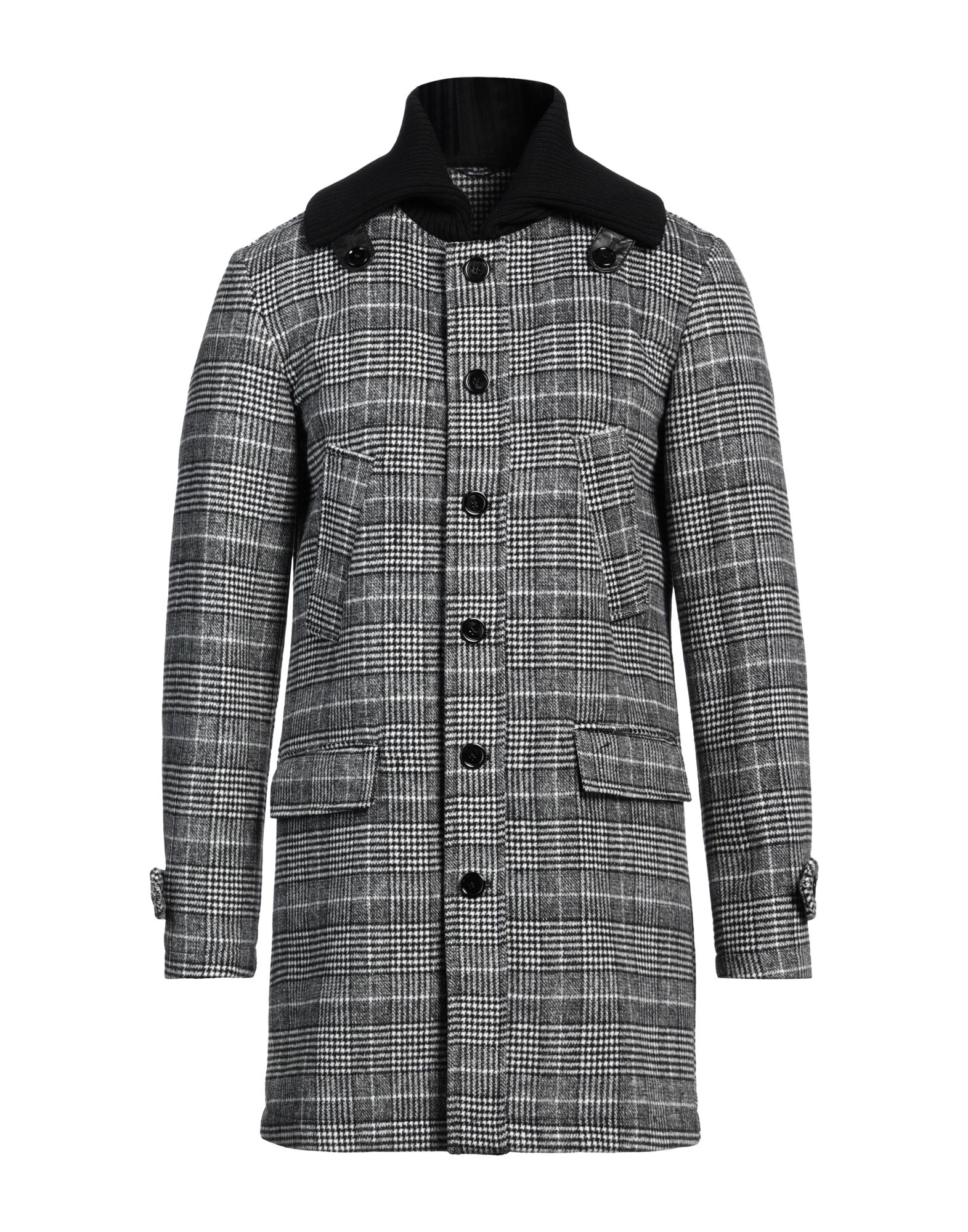 GREY DANIELE ALESSANDRINI Mantel Herren Schwarz GREY DANIELE ALESSANDRINI Mantel Herren Schwarz von GREY DANIELE ALESSANDRINI