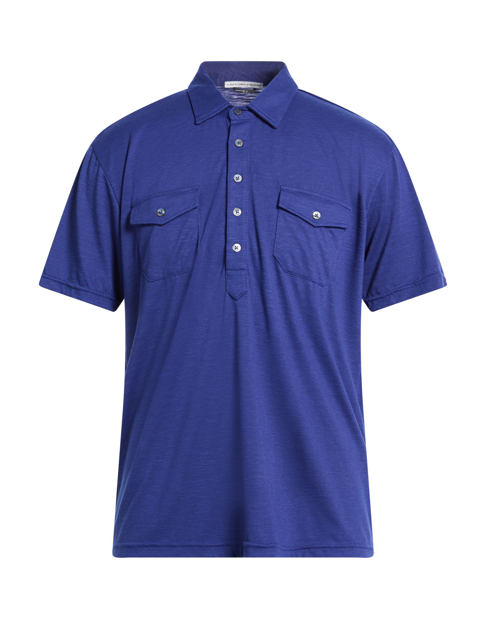GREY DANIELE ALESSANDRINI Poloshirt Herren Blau von GREY DANIELE ALESSANDRINI