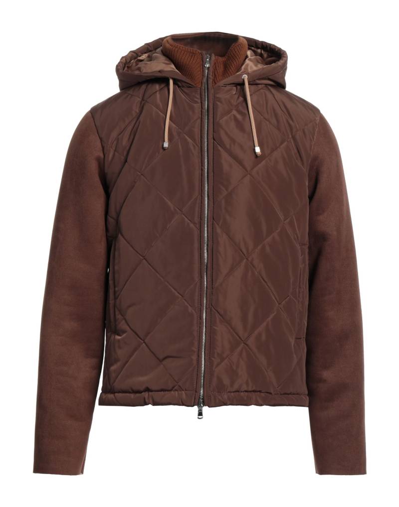 GREY DANIELE ALESSANDRINI Pufferjacke & Daunenjacke Herren Braun von GREY DANIELE ALESSANDRINI