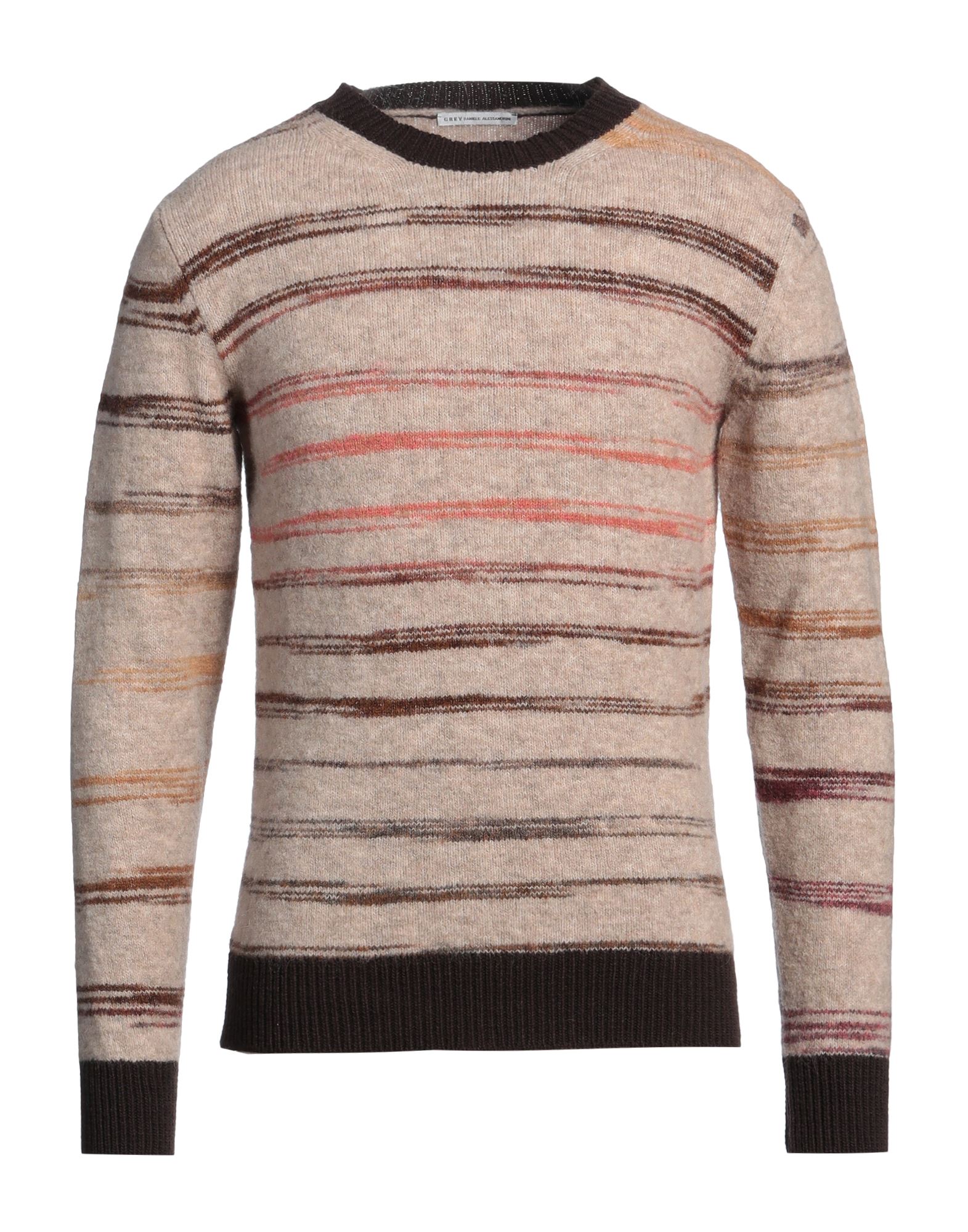 GREY DANIELE ALESSANDRINI Pullover Herren Beige von GREY DANIELE ALESSANDRINI