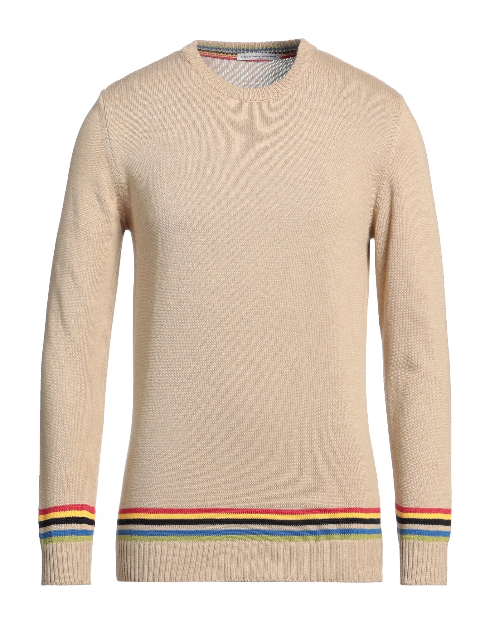 GREY DANIELE ALESSANDRINI Pullover Herren Beige von GREY DANIELE ALESSANDRINI