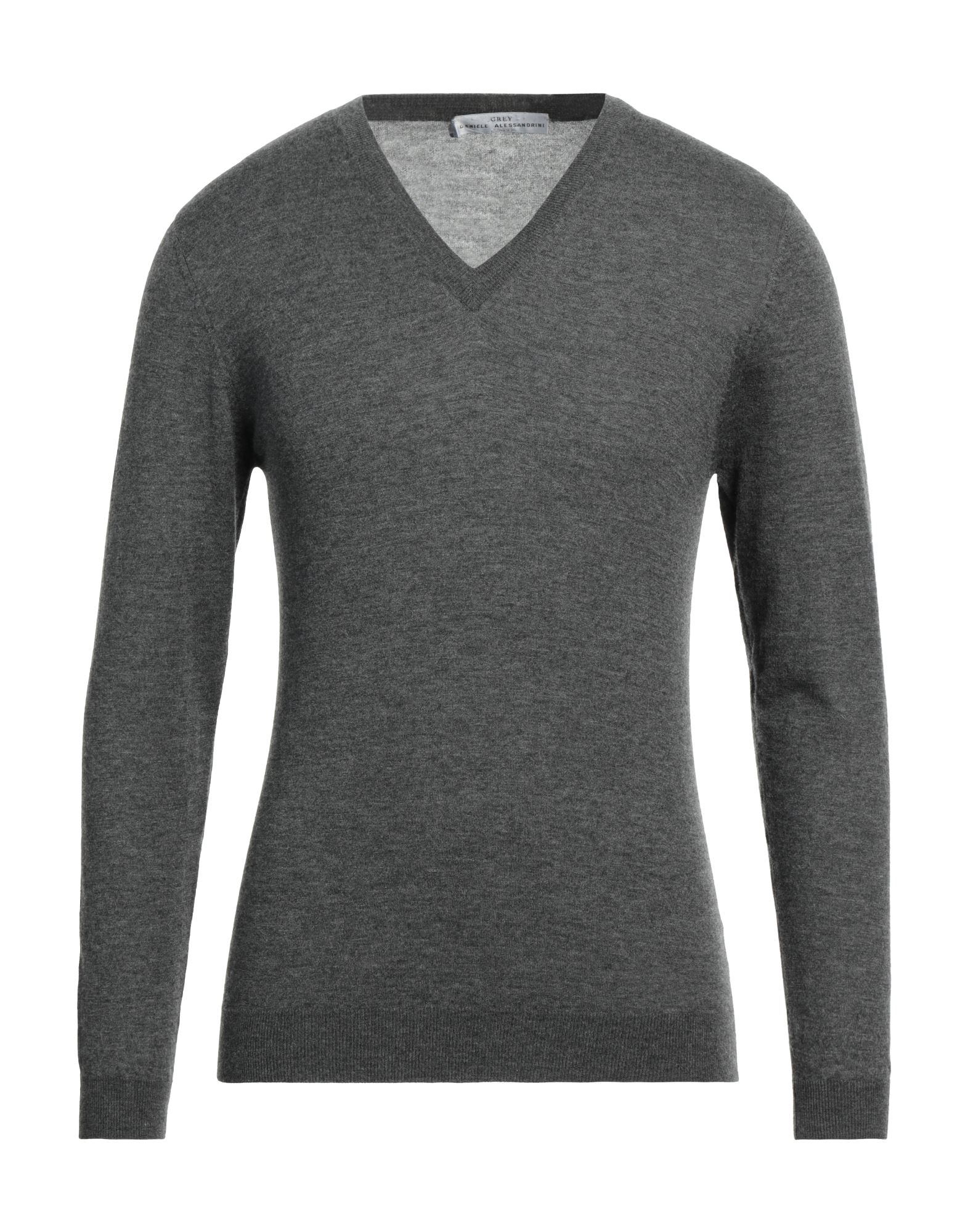 GREY DANIELE ALESSANDRINI Pullover Herren Blei von GREY DANIELE ALESSANDRINI