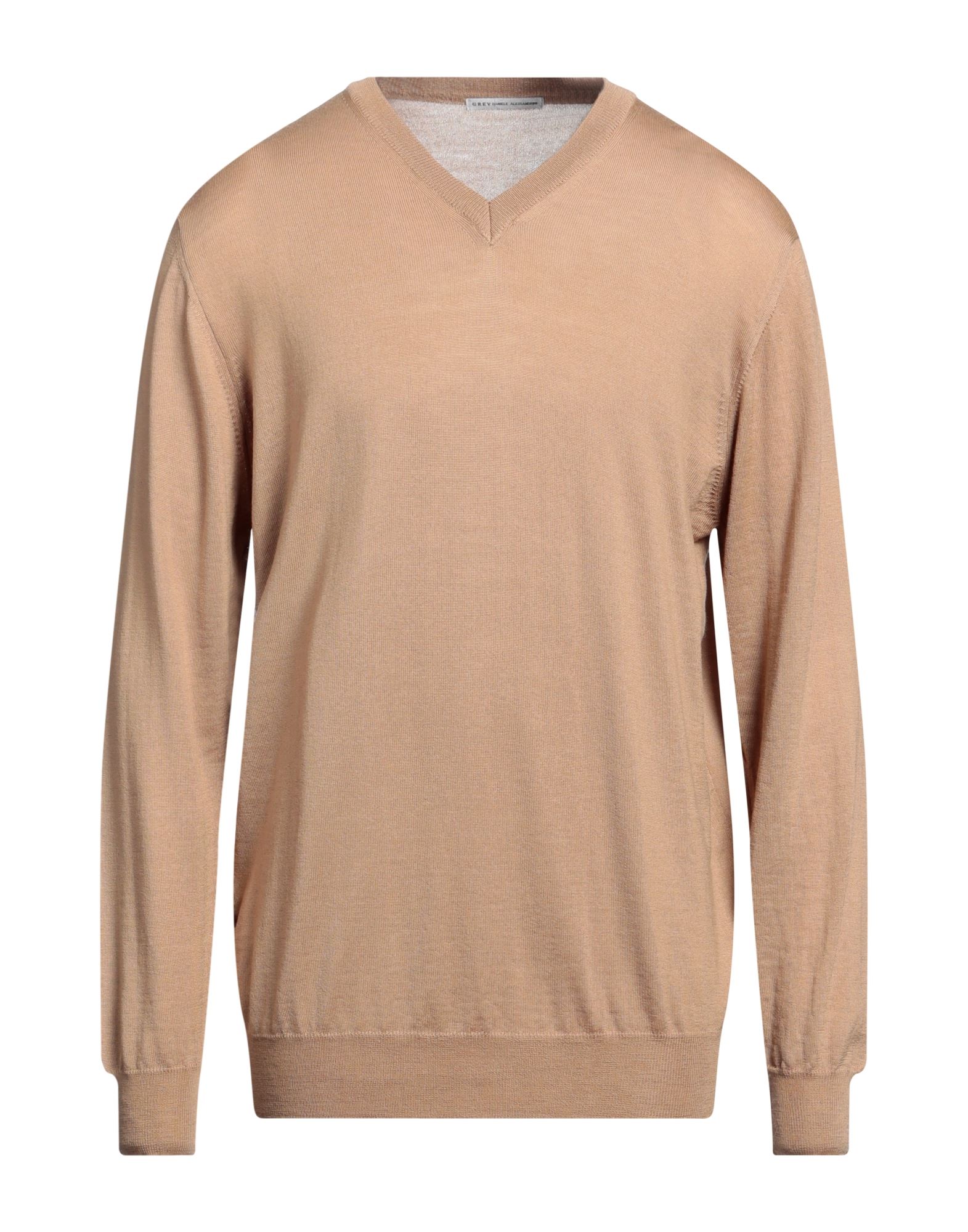 GREY DANIELE ALESSANDRINI Pullover Herren Kamel von GREY DANIELE ALESSANDRINI