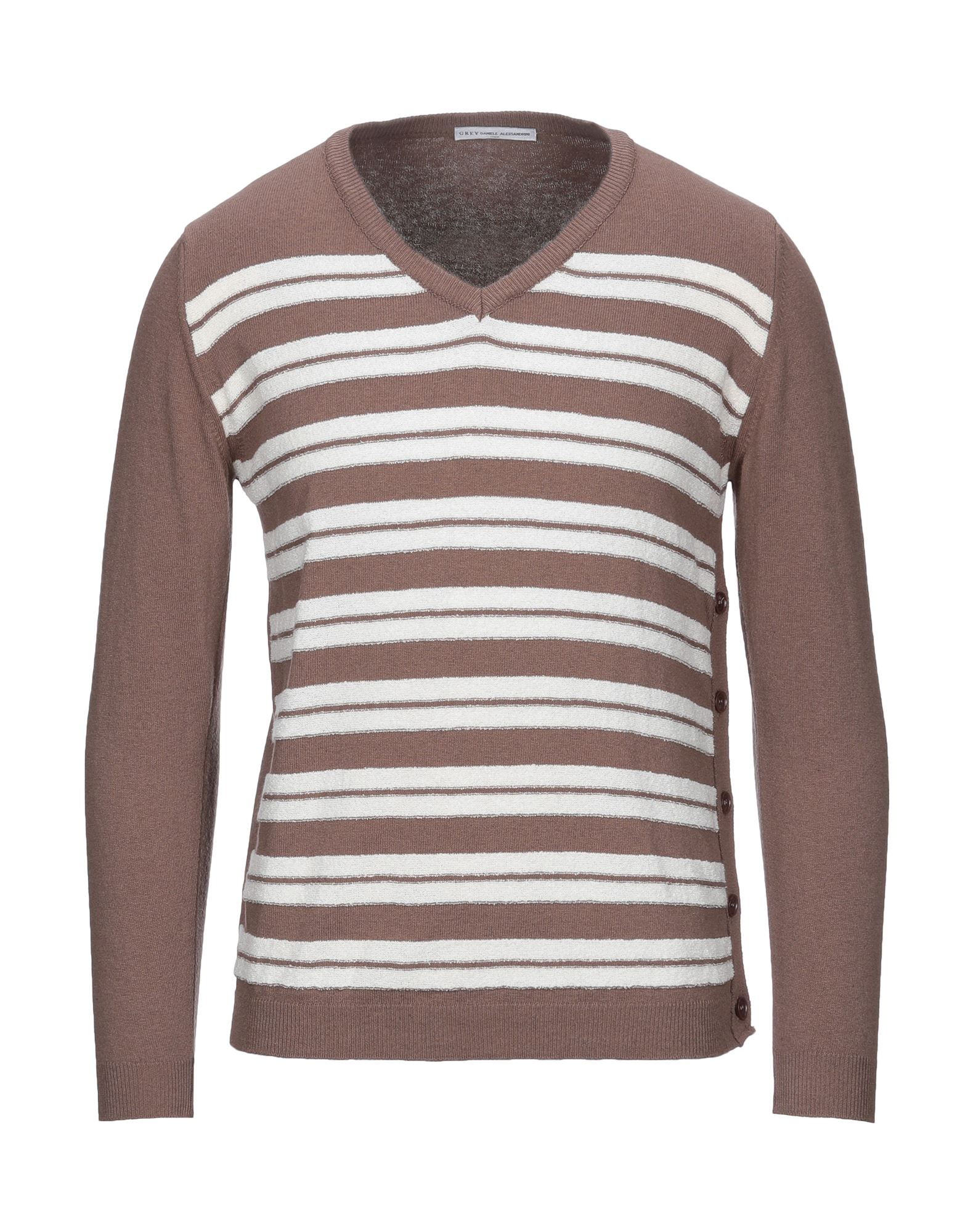 GREY DANIELE ALESSANDRINI Pullover Herren Khaki von GREY DANIELE ALESSANDRINI