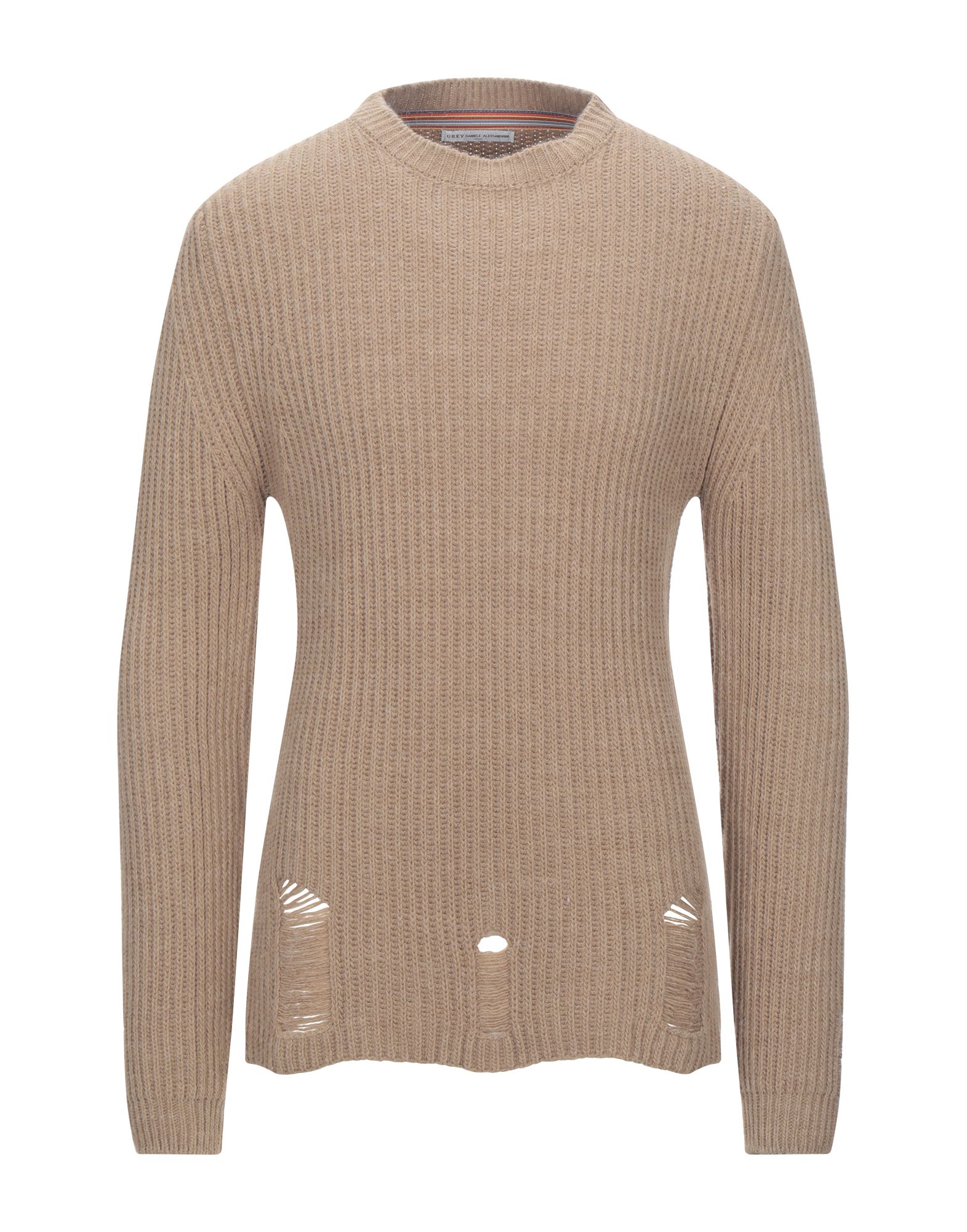 GREY DANIELE ALESSANDRINI Pullover Herren Khaki von GREY DANIELE ALESSANDRINI