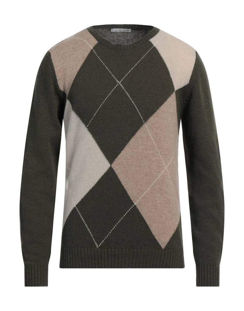 GREY DANIELE ALESSANDRINI Pullover Herren Militärgrün von GREY DANIELE ALESSANDRINI