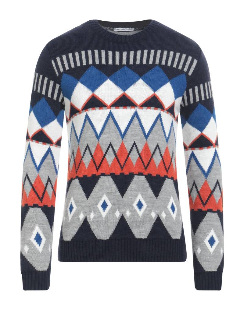 GREY DANIELE ALESSANDRINI Pullover Herren Nachtblau von GREY DANIELE ALESSANDRINI