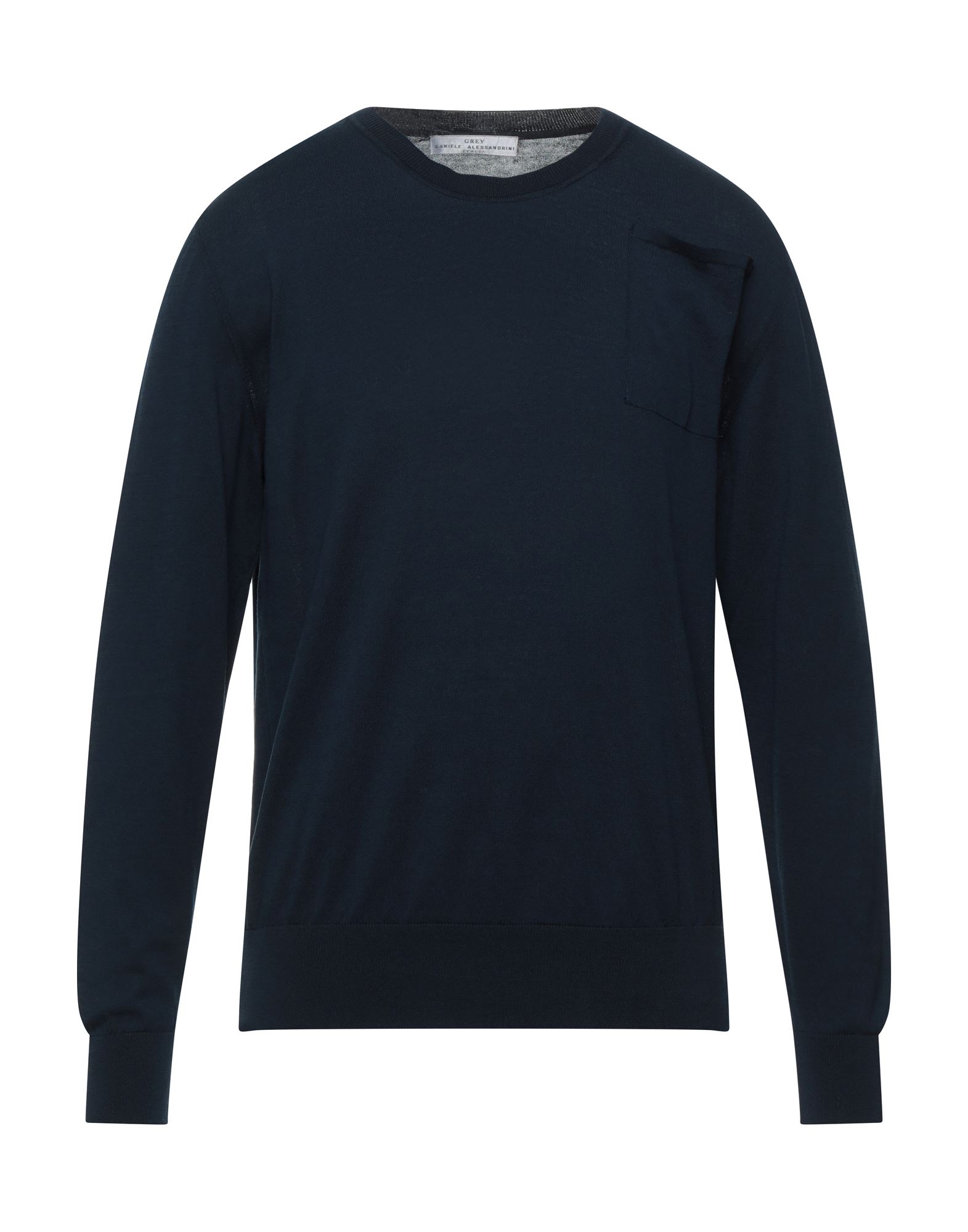 GREY DANIELE ALESSANDRINI Pullover Herren Nachtblau von GREY DANIELE ALESSANDRINI