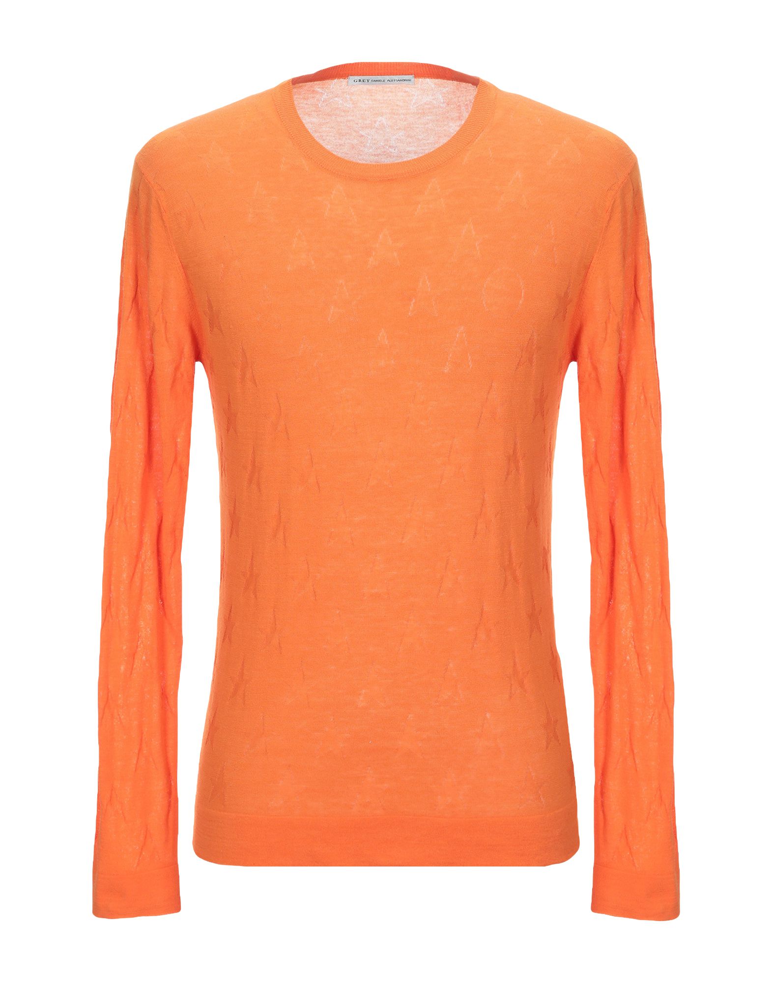 GREY DANIELE ALESSANDRINI Pullover Herren Orange von GREY DANIELE ALESSANDRINI