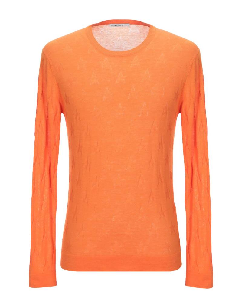 GREY DANIELE ALESSANDRINI Pullover Herren Orange von GREY DANIELE ALESSANDRINI