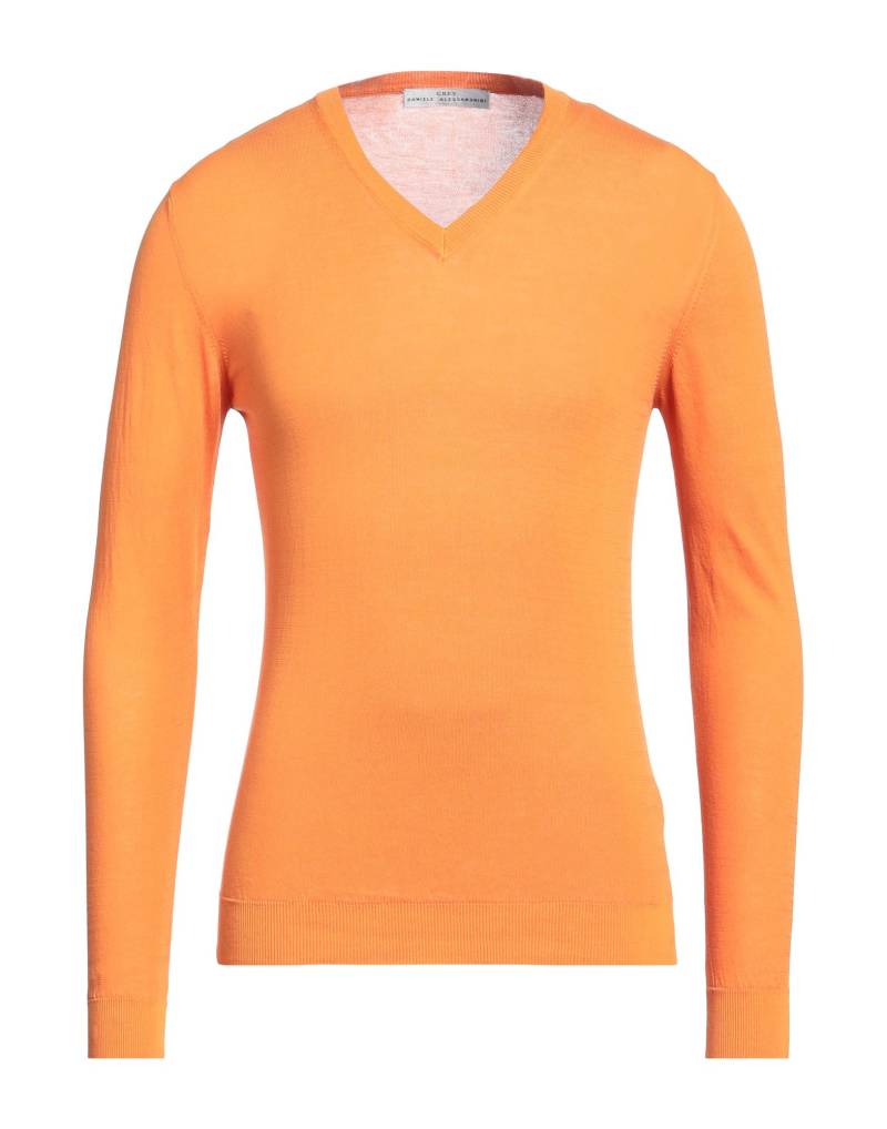 GREY DANIELE ALESSANDRINI Pullover Herren Orange von GREY DANIELE ALESSANDRINI