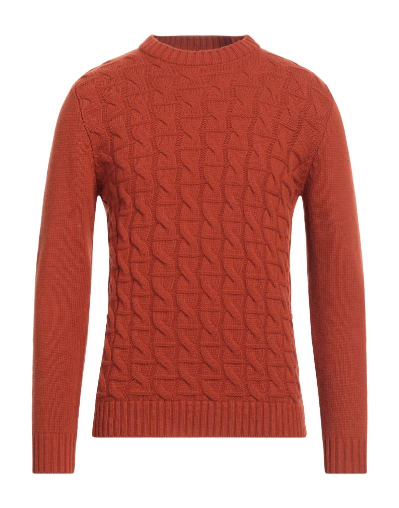 GREY DANIELE ALESSANDRINI Pullover Herren Rostrot von GREY DANIELE ALESSANDRINI