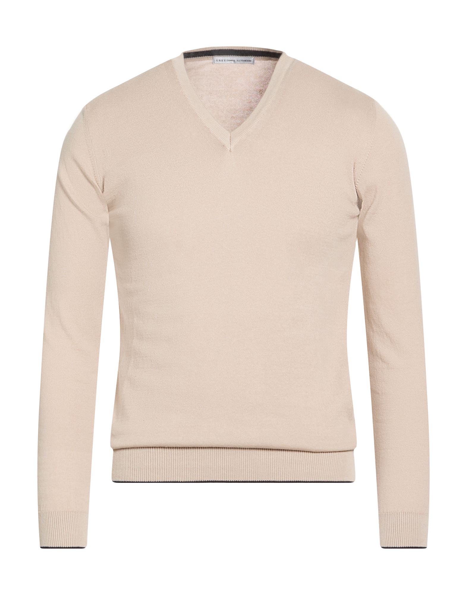GREY DANIELE ALESSANDRINI Pullover Herren Sand von GREY DANIELE ALESSANDRINI