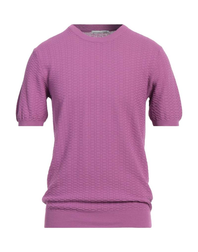 GREY DANIELE ALESSANDRINI Pullover Herren Violett von GREY DANIELE ALESSANDRINI