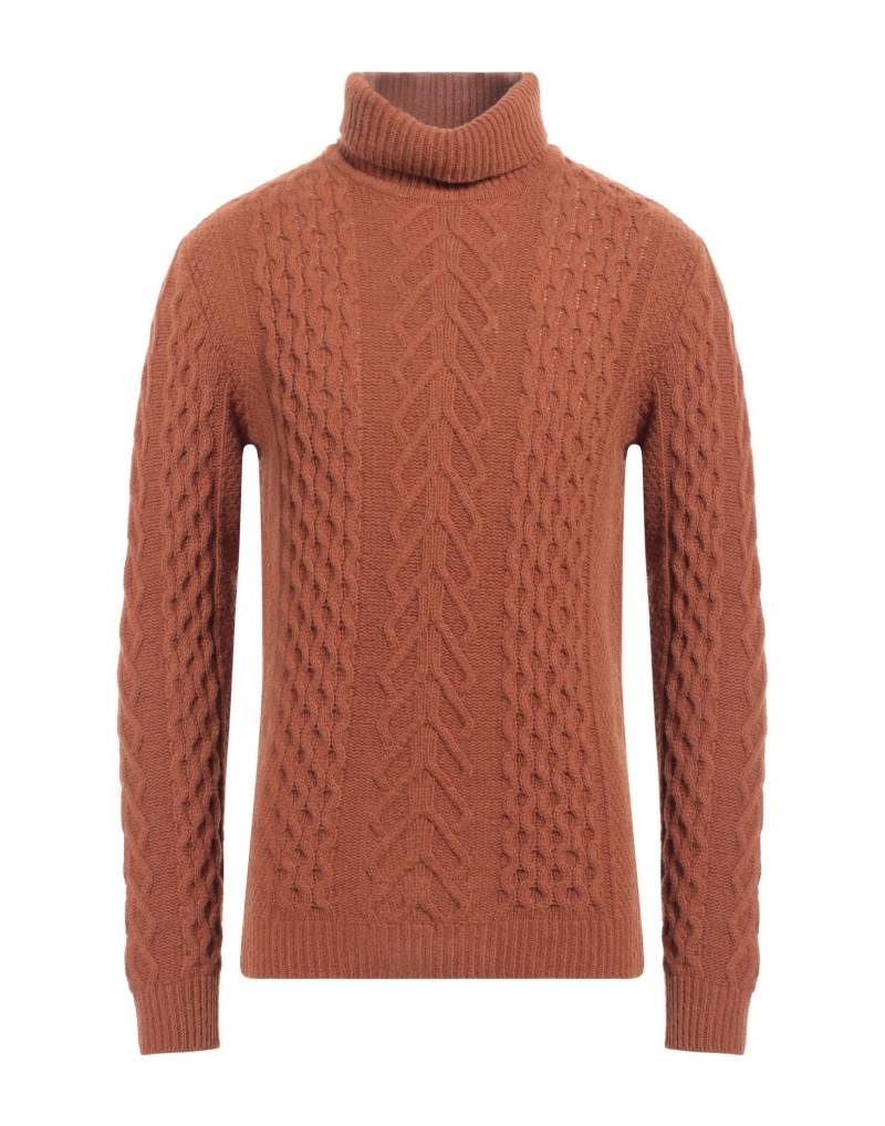 GREY DANIELE ALESSANDRINI Rollkragenpullover Herren Braun von GREY DANIELE ALESSANDRINI