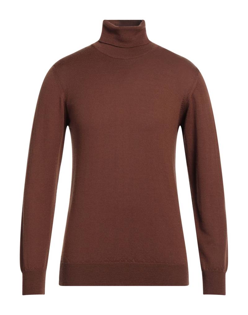 GREY DANIELE ALESSANDRINI Rollkragenpullover Herren Braun von GREY DANIELE ALESSANDRINI