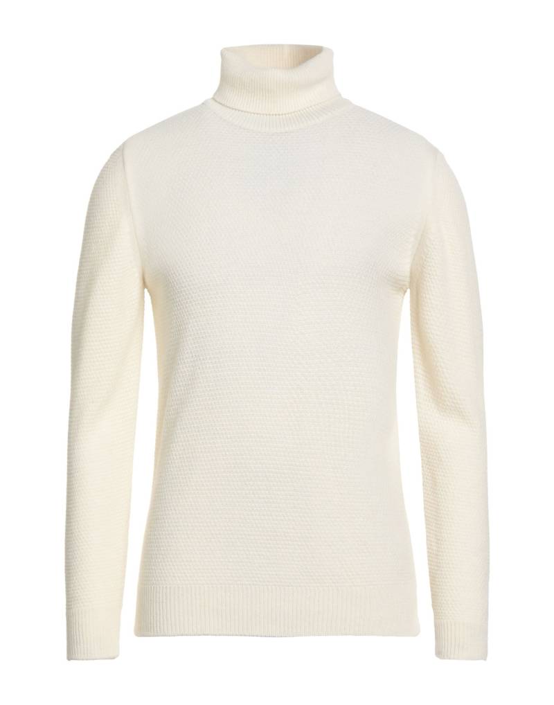 GREY DANIELE ALESSANDRINI Rollkragenpullover Herren Cremeweiß von GREY DANIELE ALESSANDRINI
