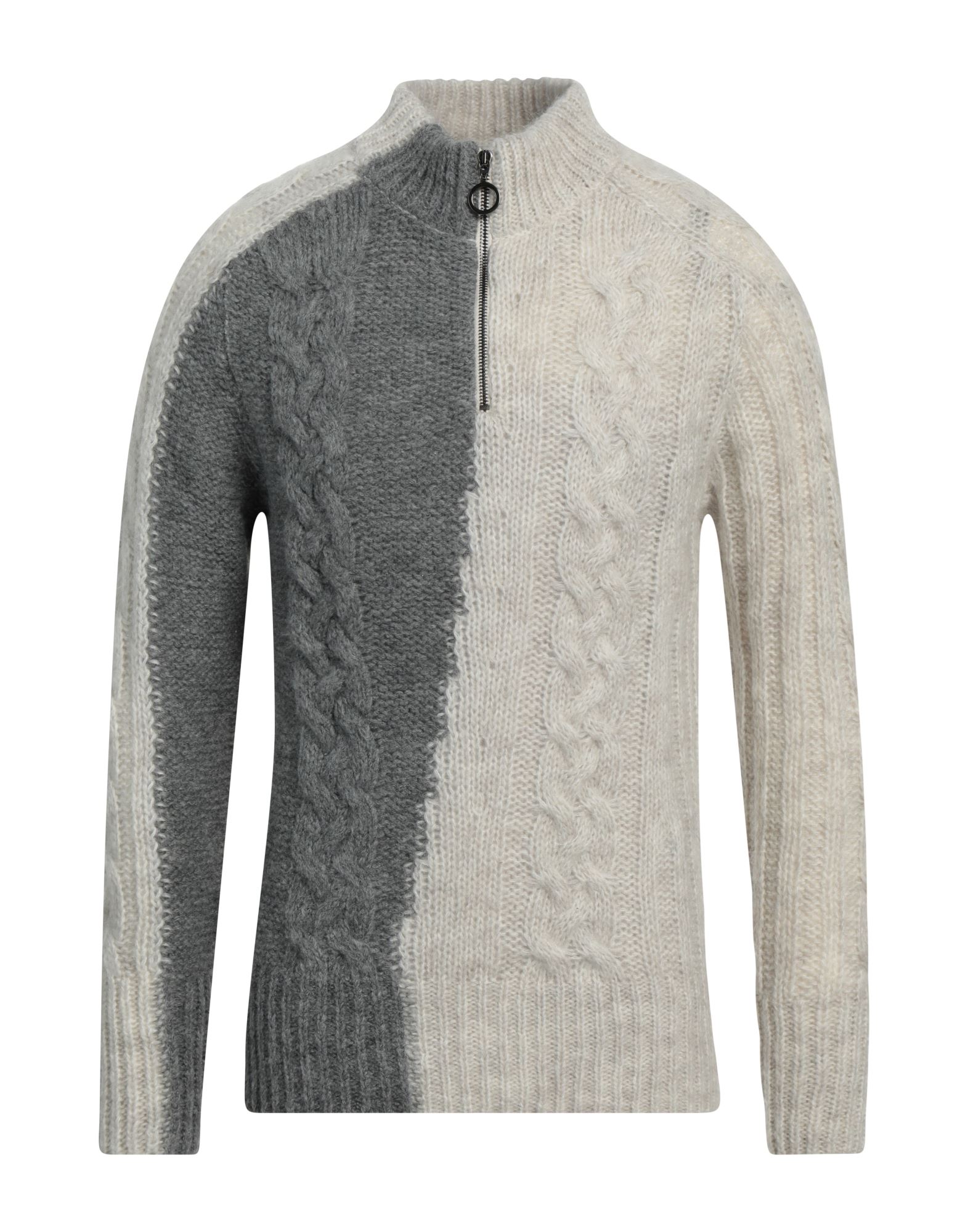 GREY DANIELE ALESSANDRINI Rollkragenpullover Herren Grau von GREY DANIELE ALESSANDRINI