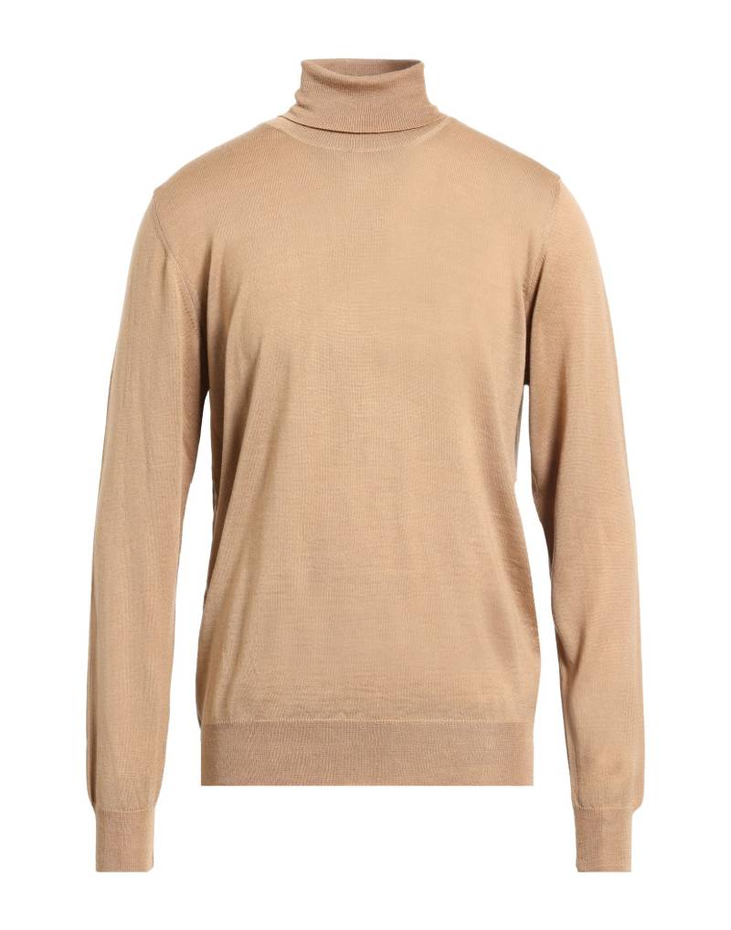 GREY DANIELE ALESSANDRINI Rollkragenpullover Herren Kamel von GREY DANIELE ALESSANDRINI