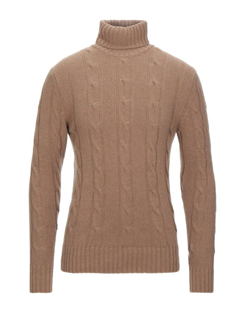 GREY DANIELE ALESSANDRINI Rollkragenpullover Herren Kamel von GREY DANIELE ALESSANDRINI