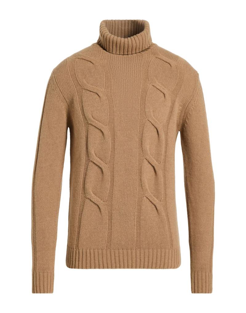GREY DANIELE ALESSANDRINI Rollkragenpullover Herren Kamel von GREY DANIELE ALESSANDRINI