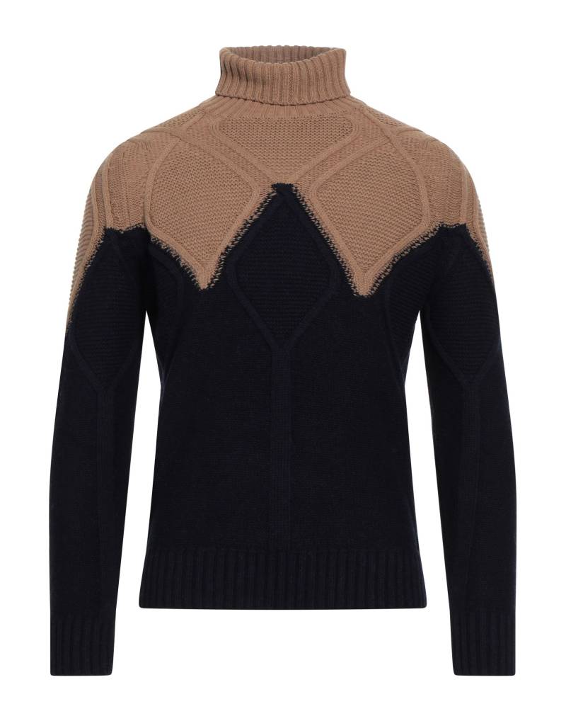 GREY DANIELE ALESSANDRINI Rollkragenpullover Herren Kamel von GREY DANIELE ALESSANDRINI