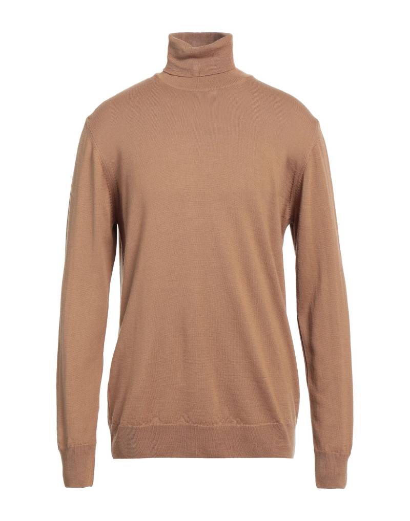 GREY DANIELE ALESSANDRINI Rollkragenpullover Herren Kamel von GREY DANIELE ALESSANDRINI