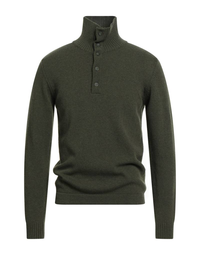 GREY DANIELE ALESSANDRINI Rollkragenpullover Herren Militärgrün von GREY DANIELE ALESSANDRINI