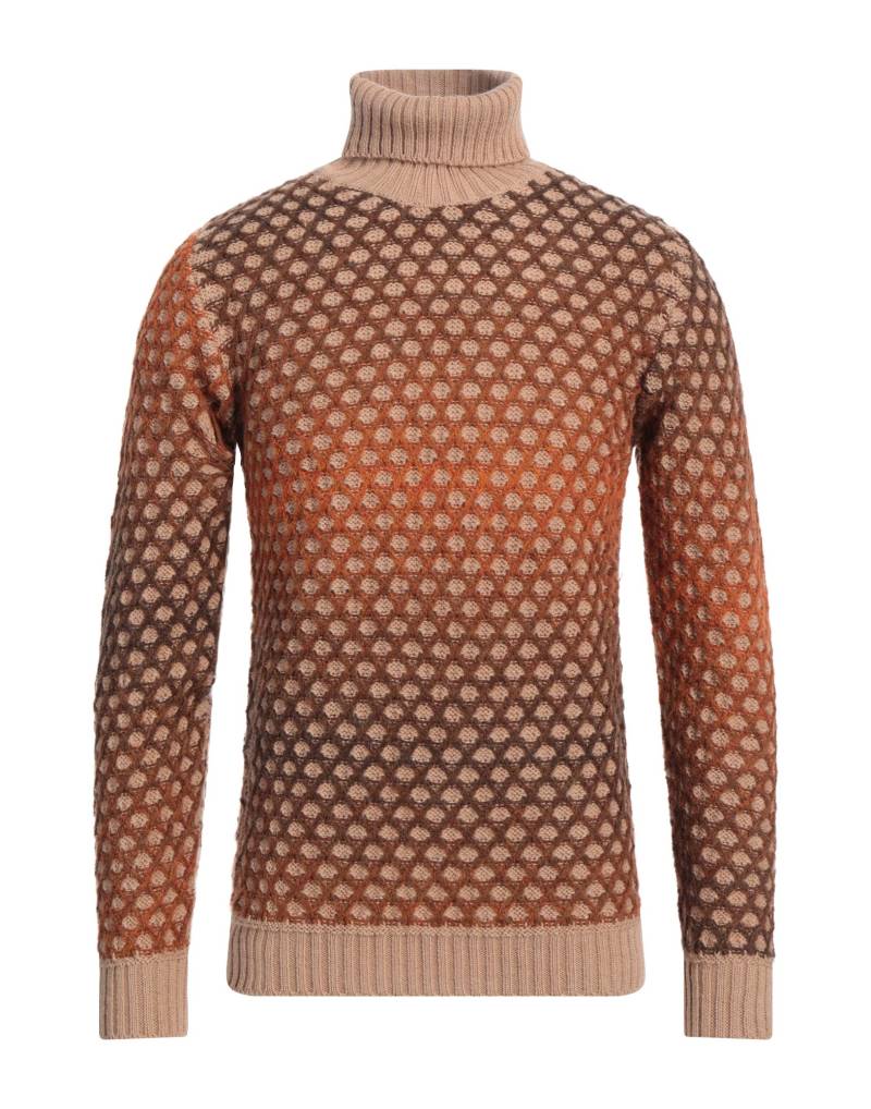 GREY DANIELE ALESSANDRINI Rollkragenpullover Herren Rostrot von GREY DANIELE ALESSANDRINI