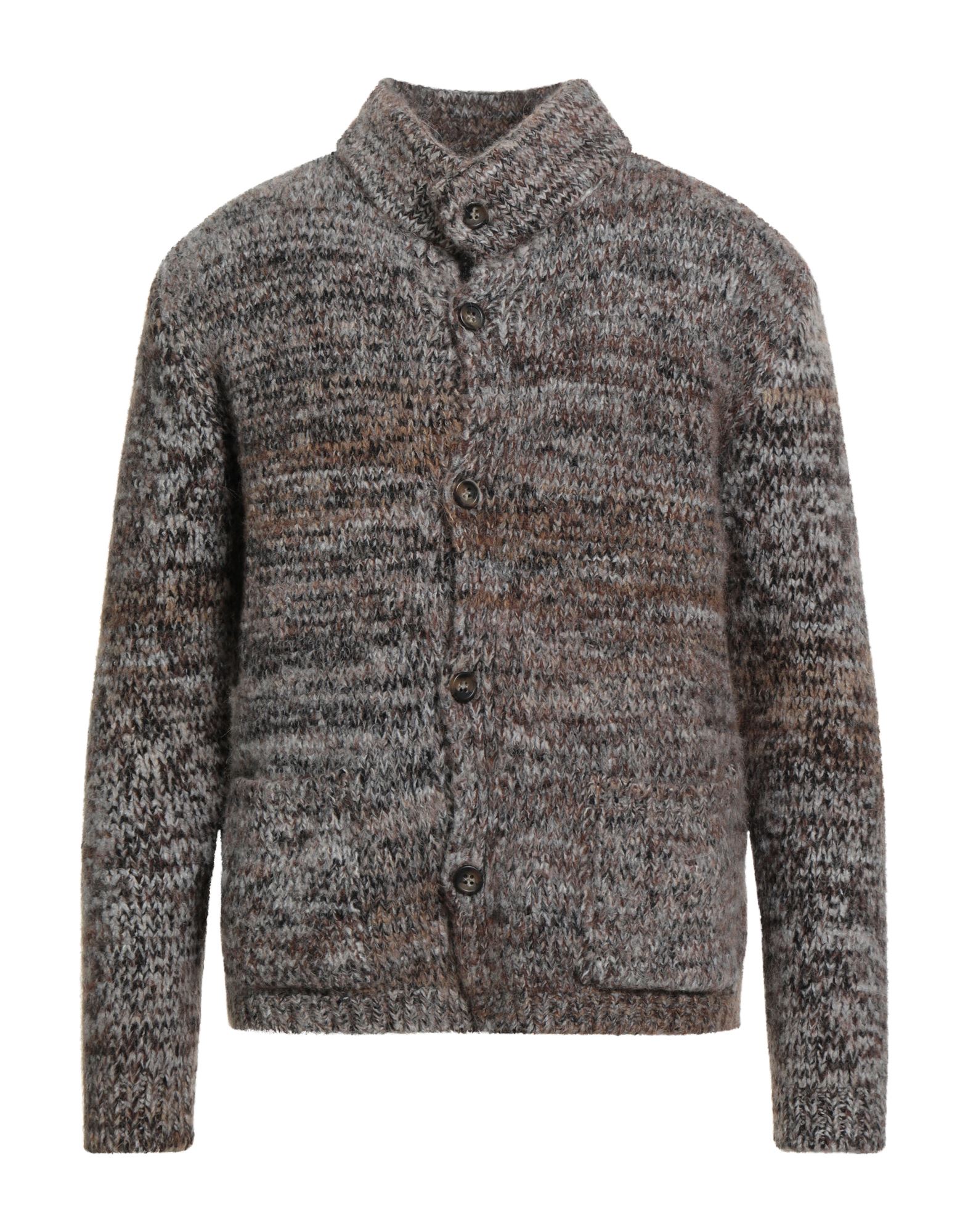 GREY DANIELE ALESSANDRINI Strickjacke Herren Braun GREY DANIELE ALESSANDRINI Strickjacke Herren Braun von GREY DANIELE ALESSANDRINI