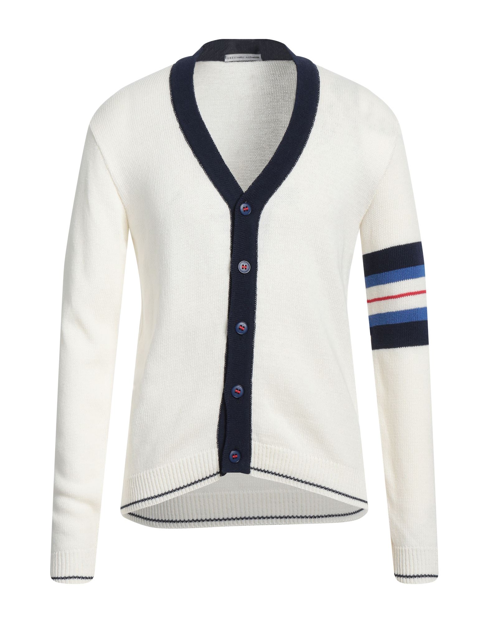 GREY DANIELE ALESSANDRINI Strickjacke Herren Cremeweiß von GREY DANIELE ALESSANDRINI