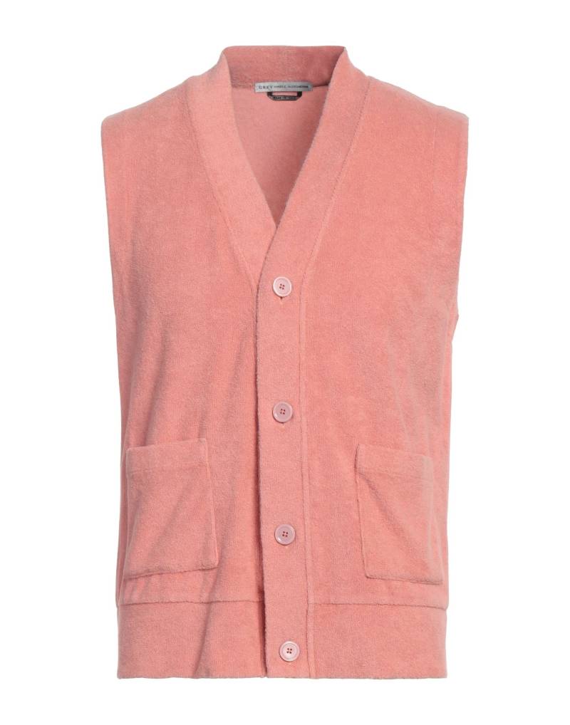 GREY DANIELE ALESSANDRINI Strickjacke Herren Lachs von GREY DANIELE ALESSANDRINI