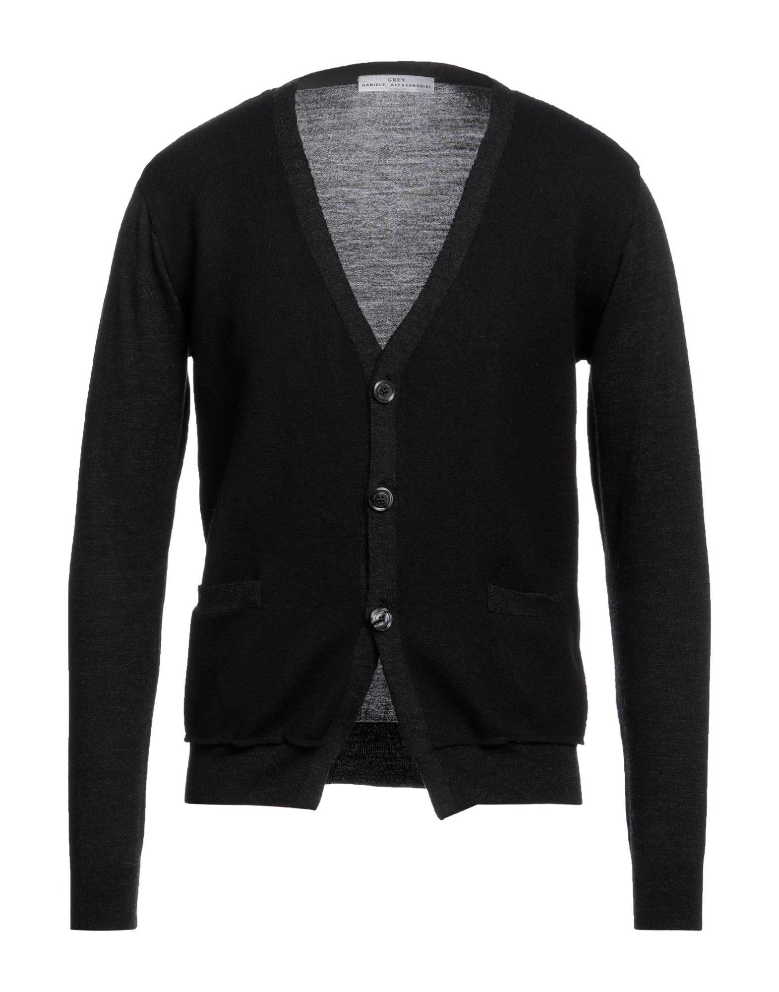 GREY DANIELE ALESSANDRINI Strickjacke Herren Schwarz von GREY DANIELE ALESSANDRINI